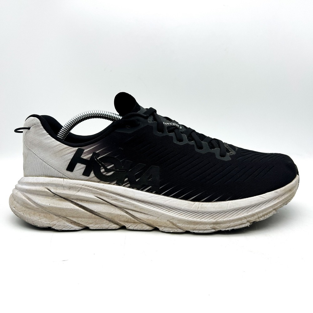 Hoka One One Mens 10.5D Running Shoes Rincon 3 Road Lace Up Low Top Sneaker - Picture 7 of 11